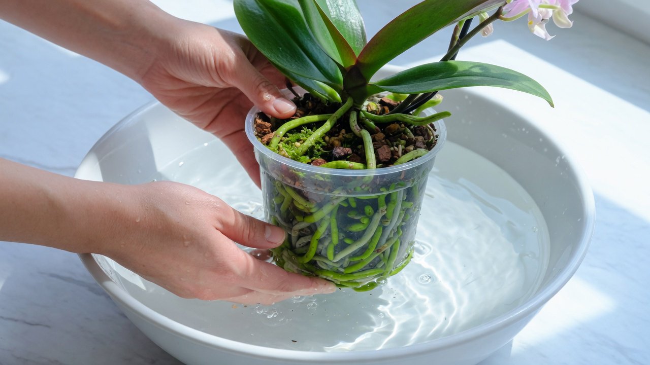 Comment arroser une orchidée