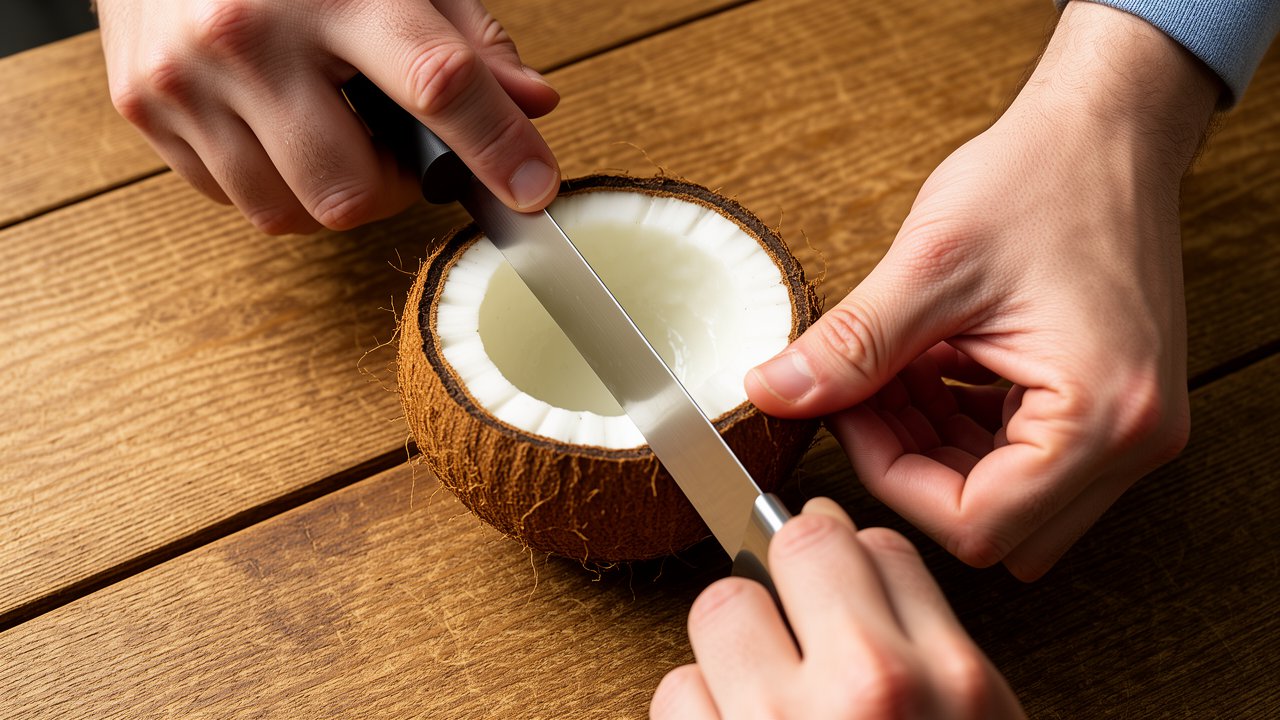 Comment ouvrir une noix de coco facilement sans vous blesser