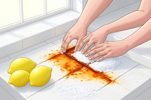 Comment enlever de la rouille sur du carrelage