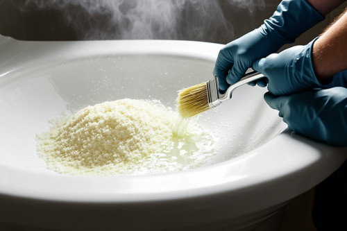 Comment nettoyer une cuvette de WC très entartrée