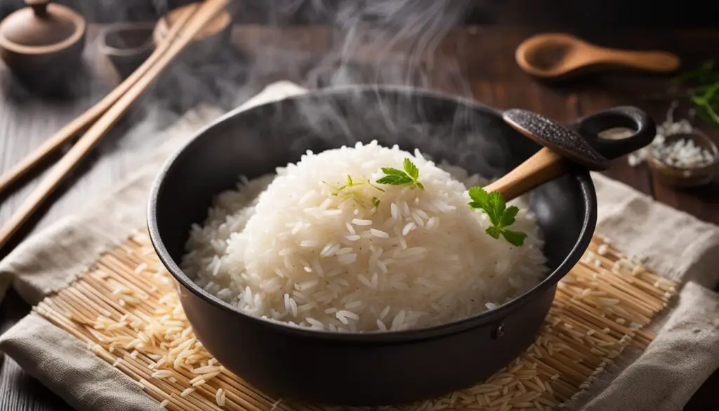 cuisson riz dans un pot