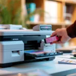 Comment changer de cartouche d’encre pour une imprimante Epson ?